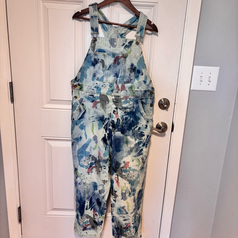 Stylish Monthorigin Multicolor Denim Jumpsuit - image 1